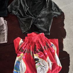 Womens Bundle Belts Skirt Biker Shorts Leggings