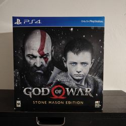 God Of War Stone Mason Collector Edition
