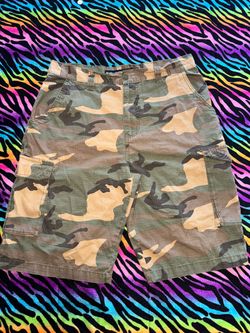 Beverly Hills Polo Club Camo Cargo Shorts