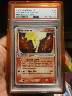 Ninetales Hidden Legends PSA 7 Swirl