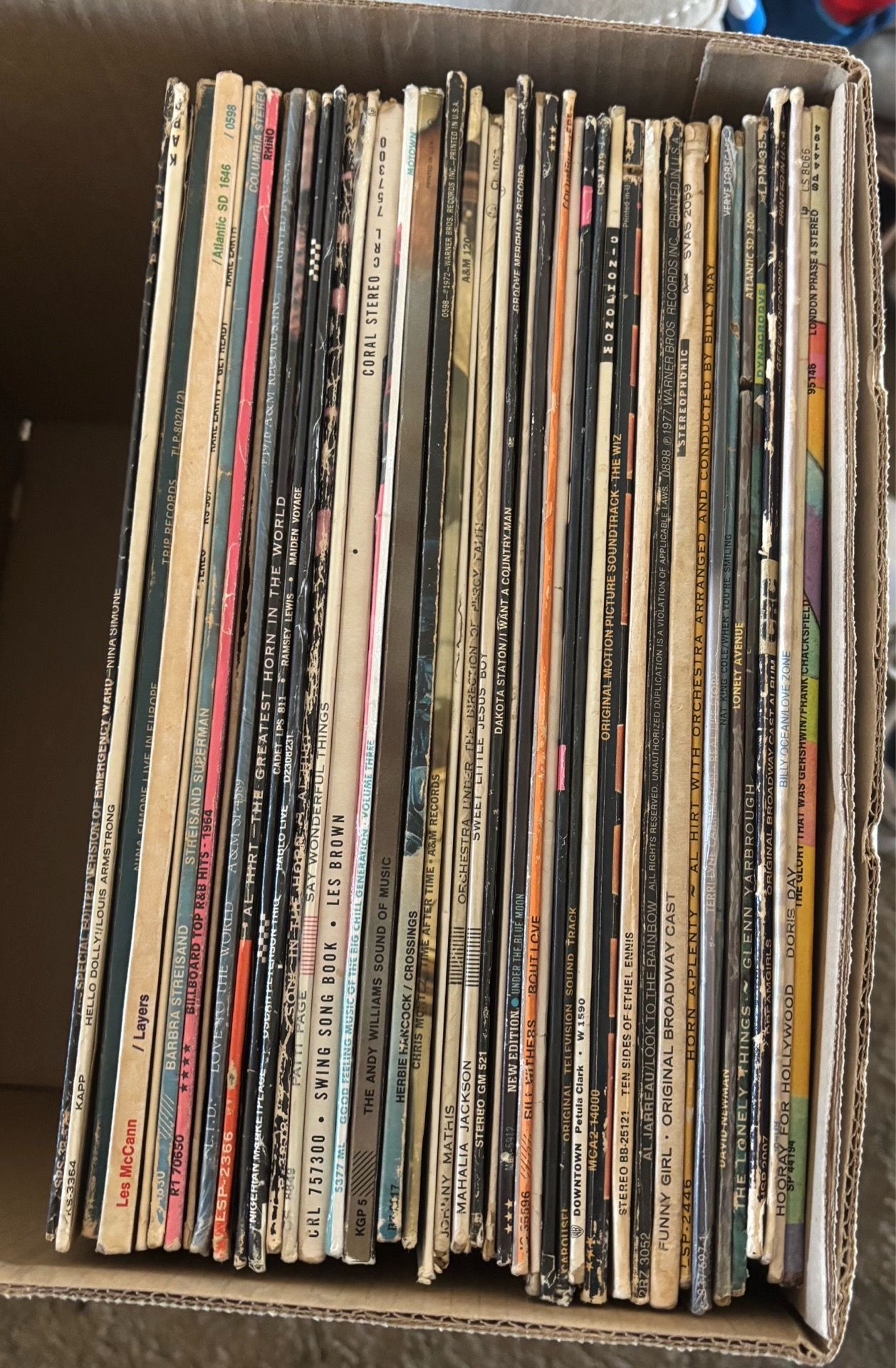 Lot of 43 used records