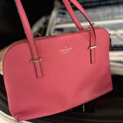 Pink Kate spade purse crossbody leather bag