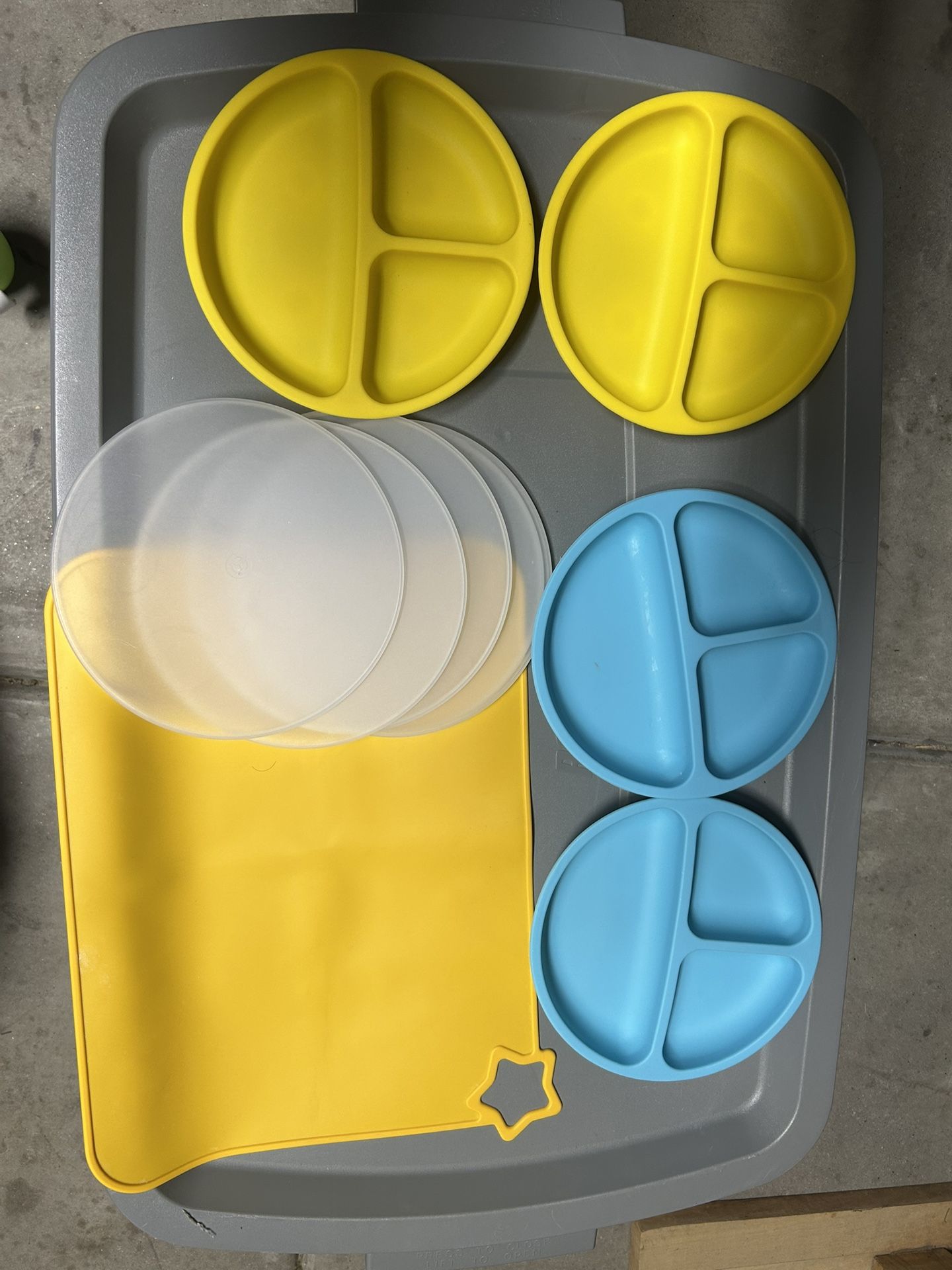 Westport Suction Silicon Baby/Toddler Dishes & Table Mat