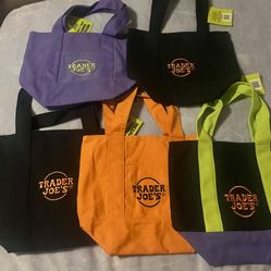 Trader Joes Halloween Tote Bags
