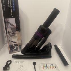 Handheld Vacuum Cordless Rechargeable 2-Speed Modes| 3-in-1 Portable Cordless...