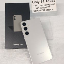 SAMSUNG GALAXY S24 PLUS 256GB UNLOCKED. FREE SMARTWACH/ HEADPHONES. PAY $1 TODAY  REST IN  PAYMENTS.  NO  CREDIT NEEDED FINANCING      