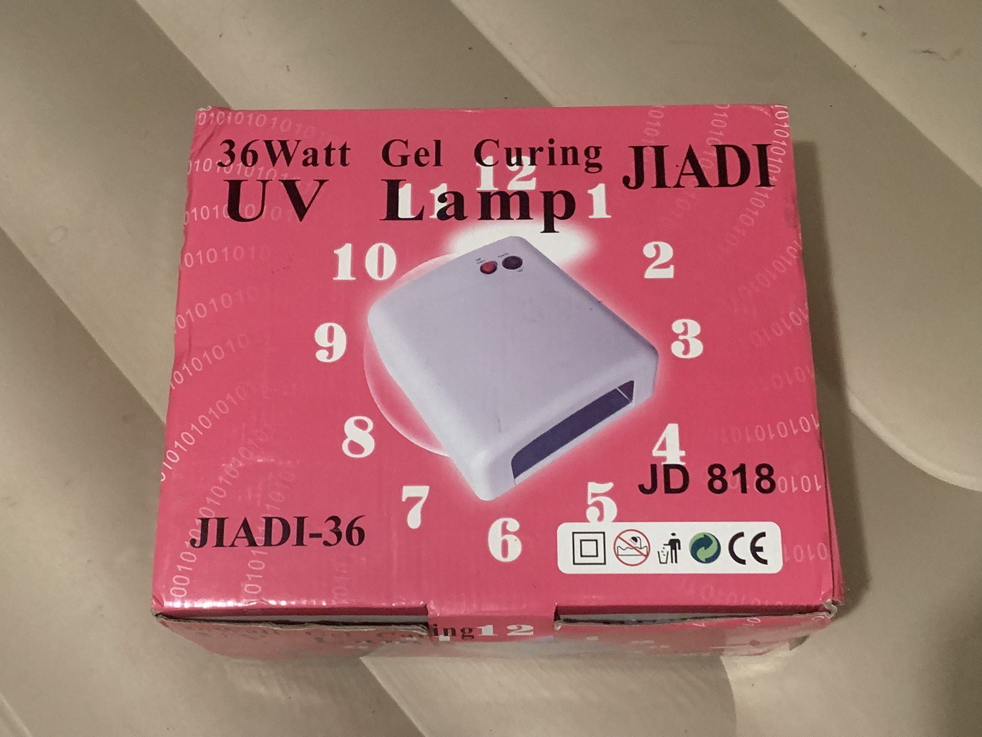 36 watt gel curing lamp