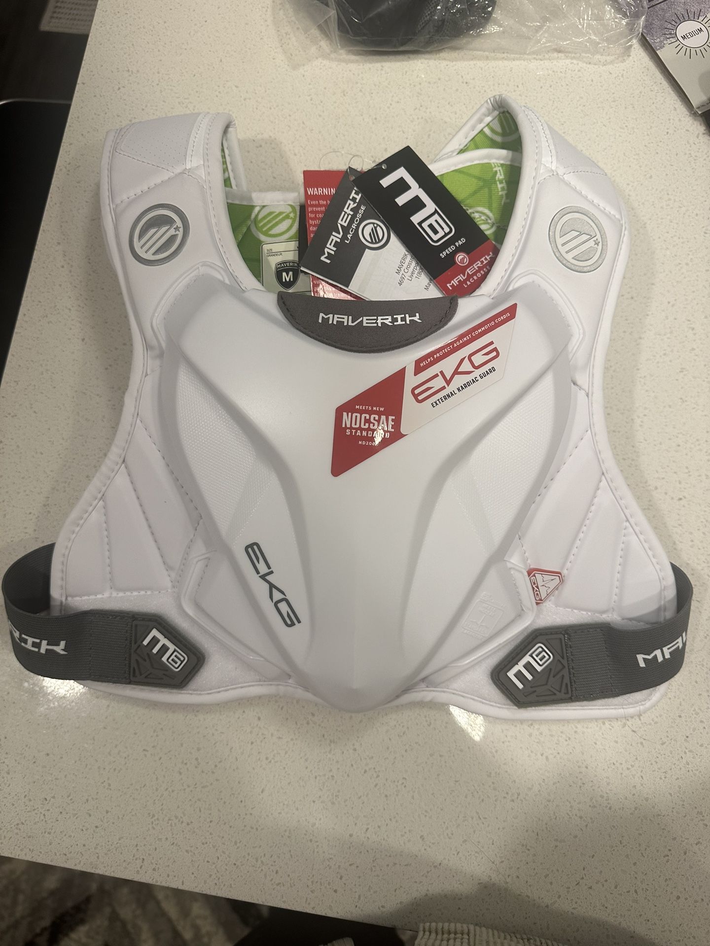 Maverik Men’s M6 EKG Lacrosse Speed Pad