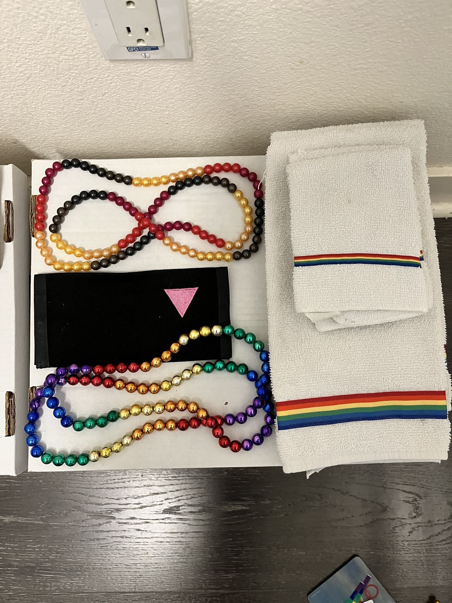 LGBTQ - Necklaces, Hand Towels-Washcloths - Checkbook Cover