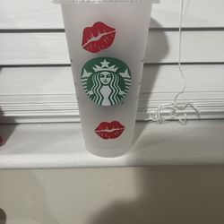 Kisses Starbucks Cup