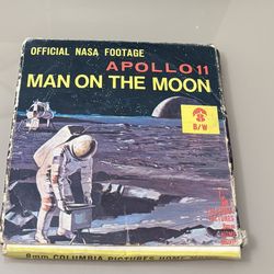 APOLLO 11 Man on the Moon 8mm Official NASA Footage B/W 1969 Columbia Pictures