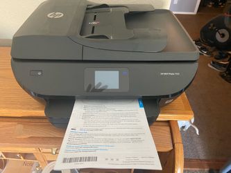 HP all in one printer with lots of extra 64 black and color ink.