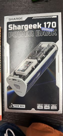 SHARGE 170W Power Bank，24000mAh
