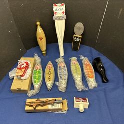 12 Beer Taps New And Used. Nice Condition. 