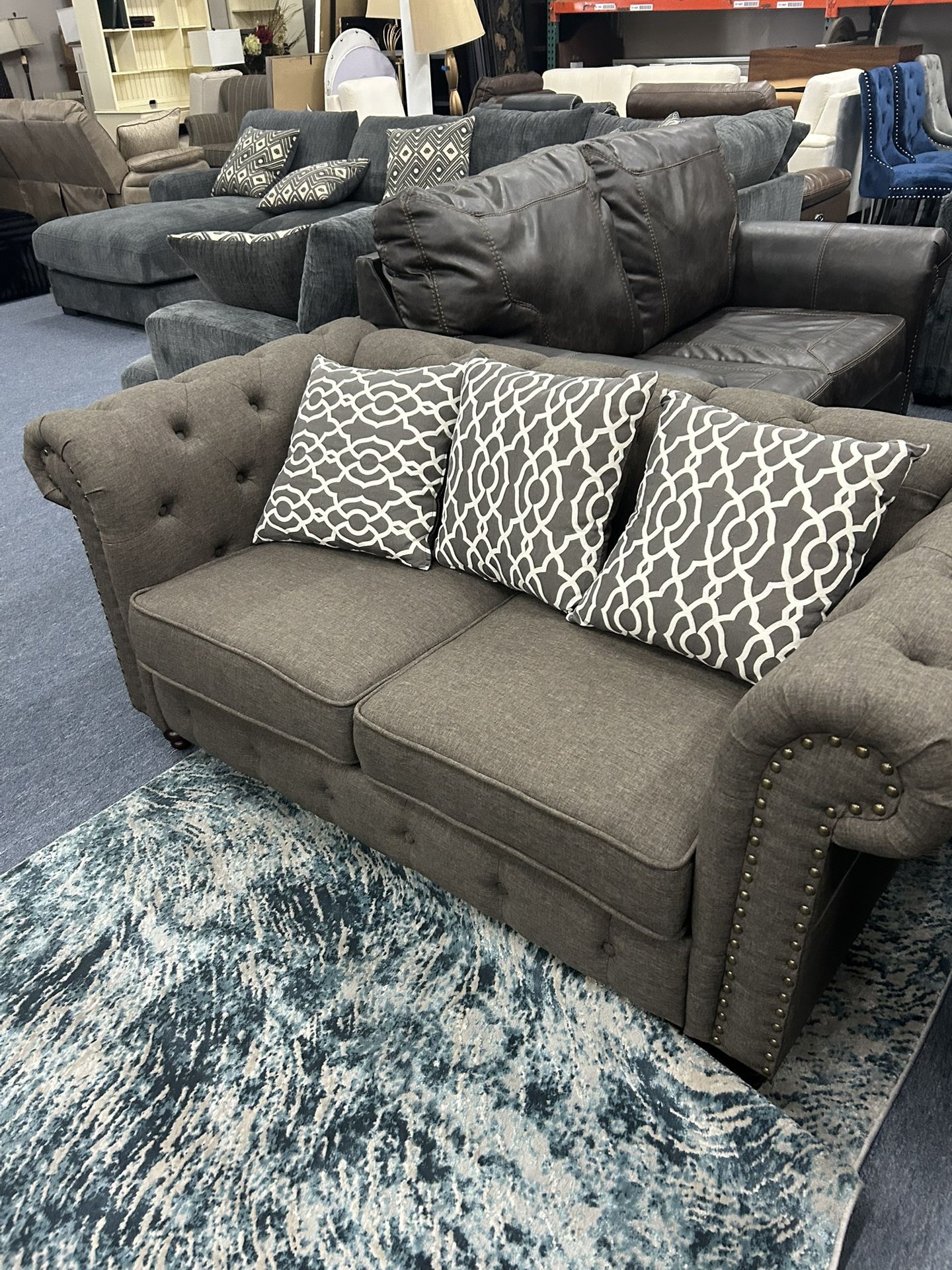 Plenty Of Sofas And Loveseats Available