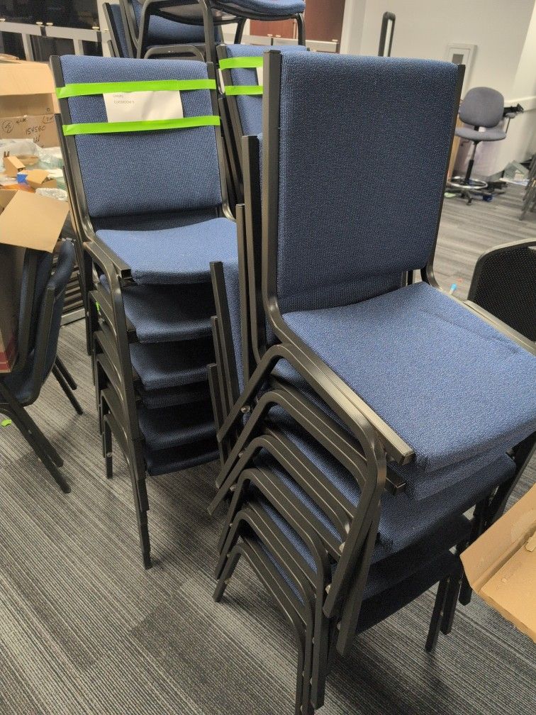 Virco Stackable Chairs In Great Shape 10 Dollars