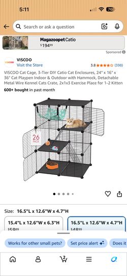 Tier DIY Catio Cat Enclosures