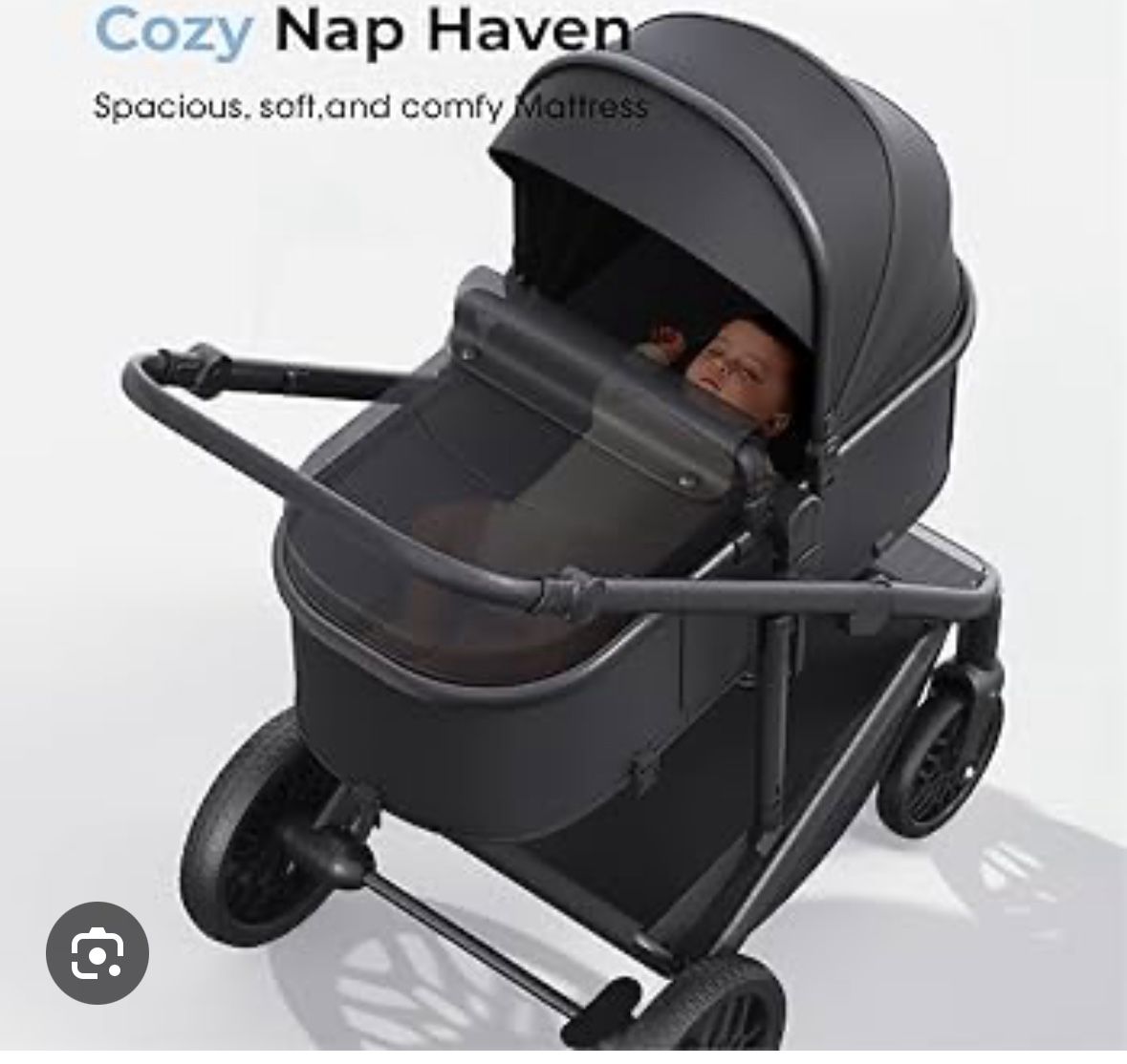 Used Newyoo Baby Stroller (Black)