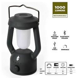 Swiss Tech Rechargeable LED Lantern
with Bluetooth Speaker