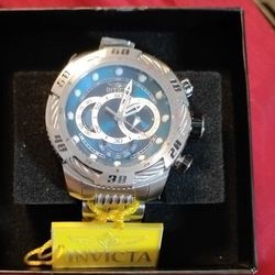 NIB Men's Invicta Speedway # 34159 Stainless Steel 