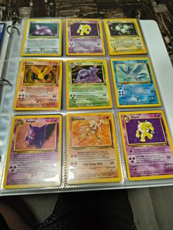 1995 Pokemon fossil card set