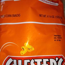 SUPER RARE MISPRINTED PUFFCORN BAG CHESTER BRAND 