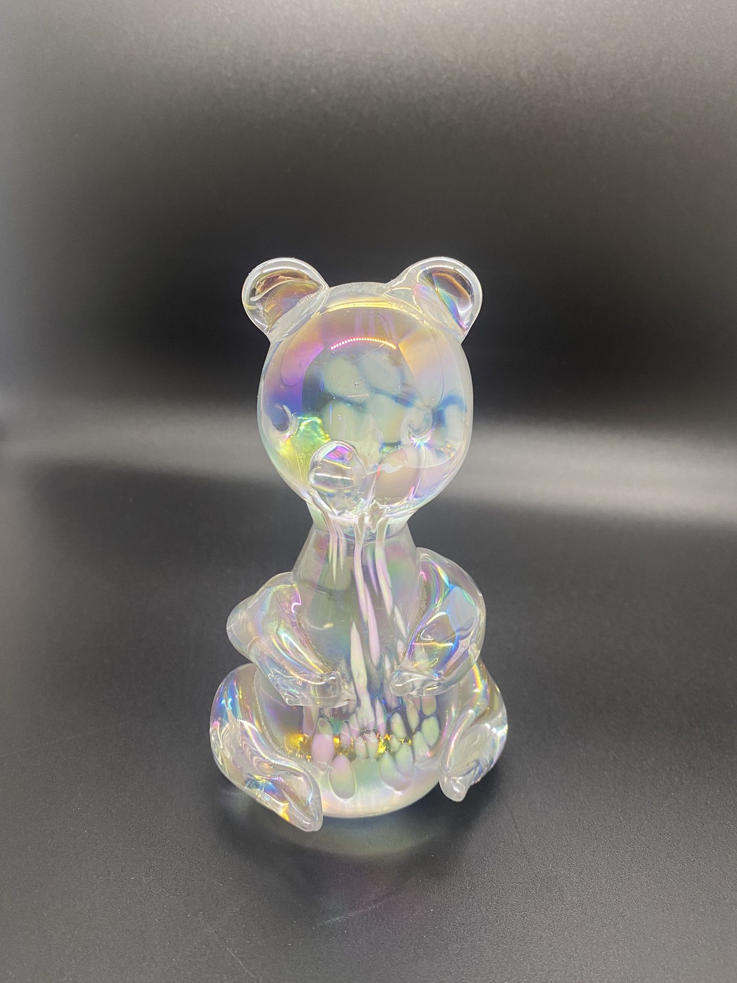 Iridescent Glass Bear