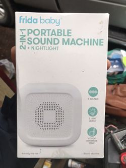 2 In 1 Portable Sound Machine 
