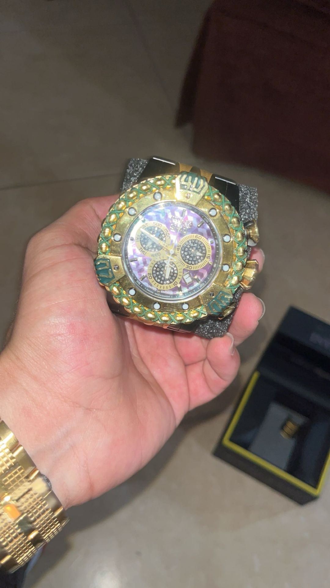 Limited Edition Shaq Diamond Invicta Watch