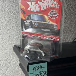 Hotwheels RLC Exclusive 1976 Volkswagen Golf Mk1 GTI Chrome