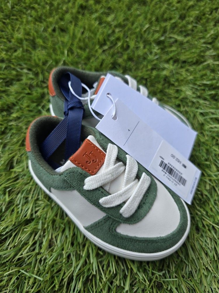 Janie And Jack Baby Shoes Size 4 New