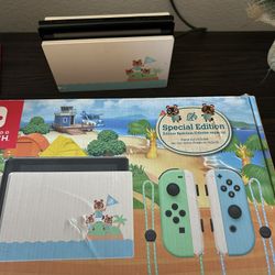 Limited Edition Animal Crossing Nintendo Switch Console