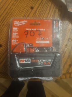 Milwaukee M18 5amp