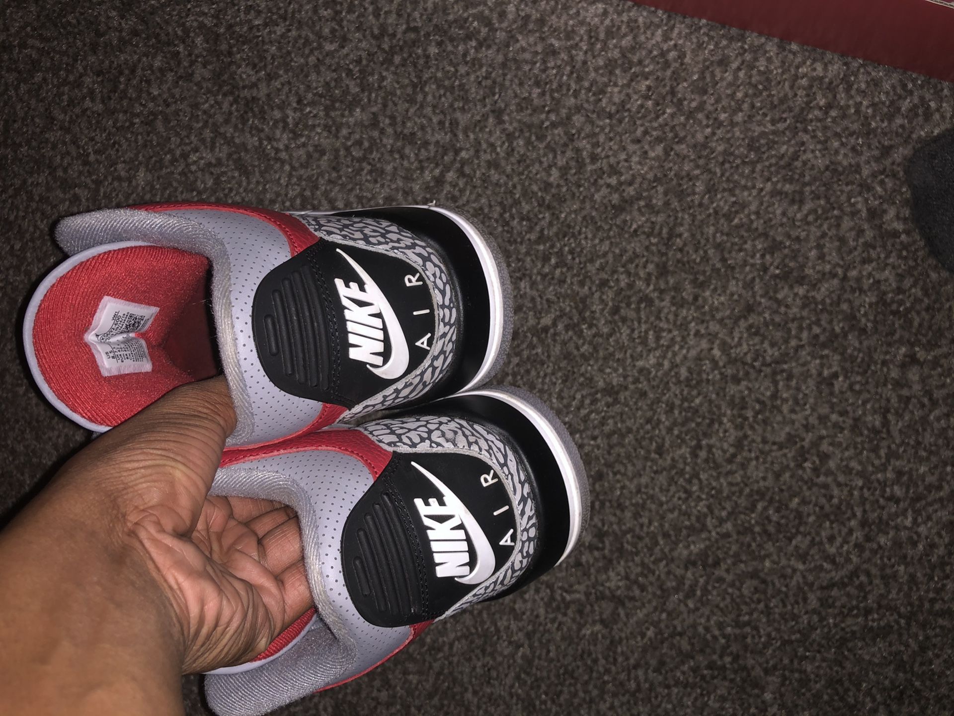 Red cements