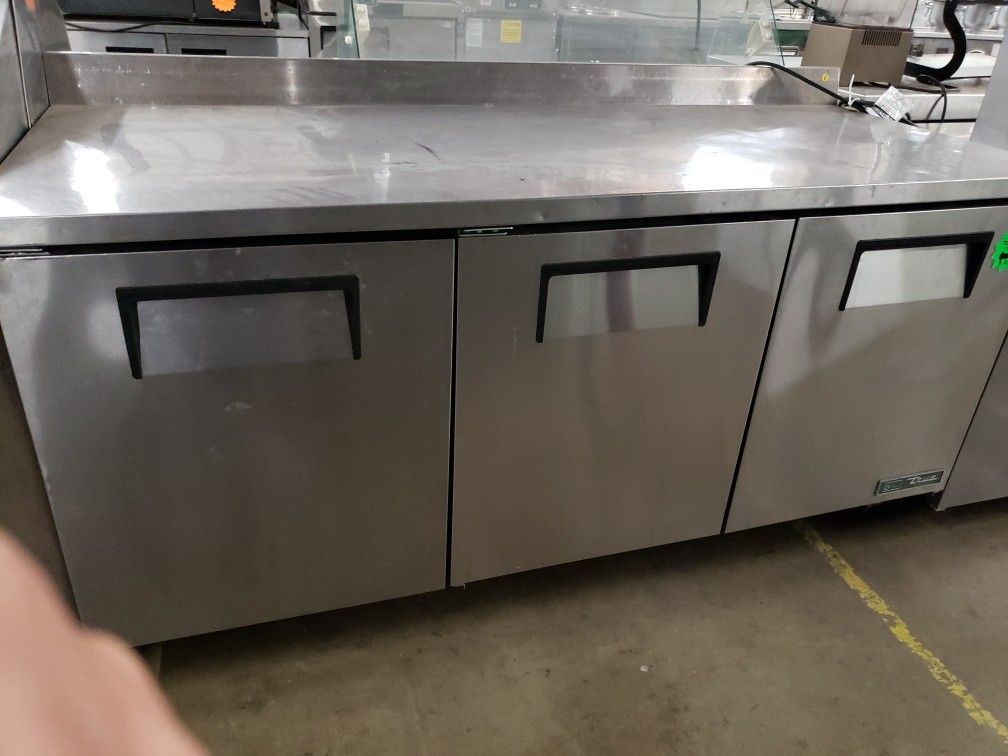 Used True 72"L Worktop Refrigerator