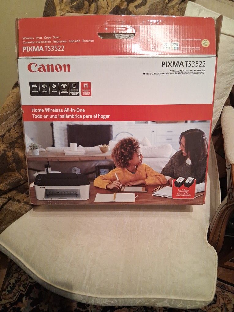 Canon PIXMA TS3522 Wireless Inkjet All-In-One Printer