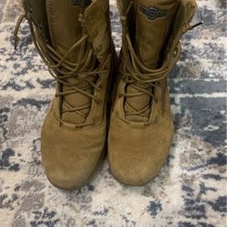 Military Style Boots Seldom Worn Size 10.5