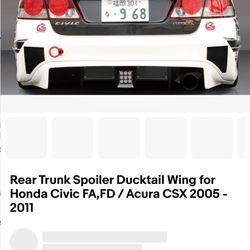 Honda Duckbill Wing 