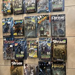 Spawn Action Figure Toys Mcfarlane 19 Total 