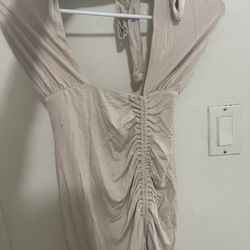 Beige Dress
