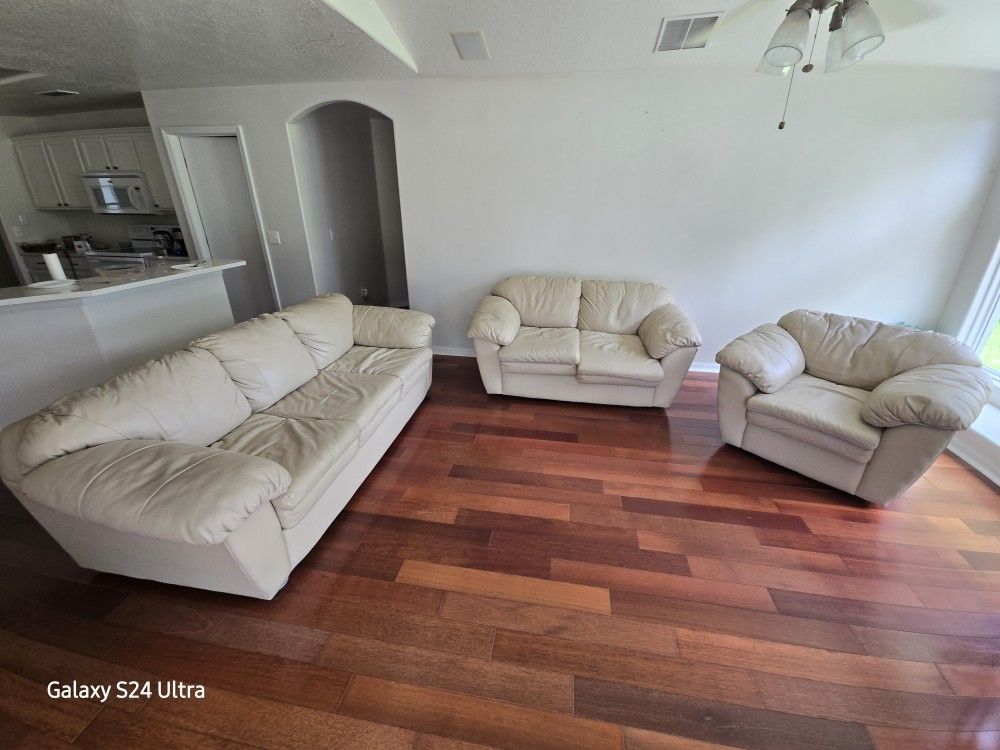Genuine Leather Livingroom Set