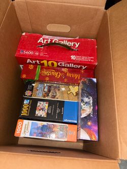 Box of puzzles