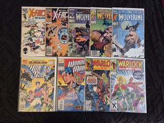 Vintage Comic Book Lot of 9! Marvel Comics. Keys. Mixed lot. 1st Appearance.