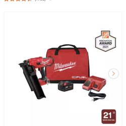 Milwaukee 21deg Framing Nailer 