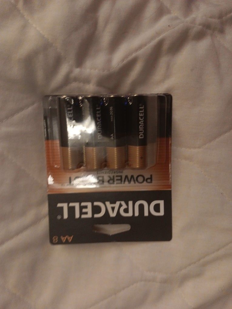 AA AND AAA Duracell batteries brand new
