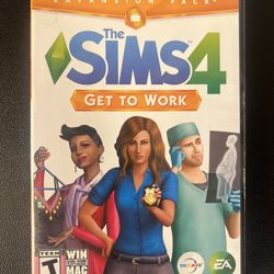 The Sims 4 Get To Work - (PC, 2015) CIB