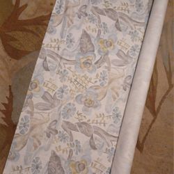 Floral Fabric Roll