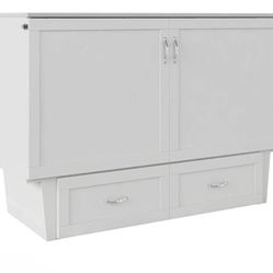 Queen Size Murphy Bed With Storage 