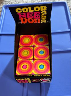 Nee Doh Color Changing Multicolor