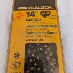 New Unused/Unopen McCulloch 14" Saw Chain 